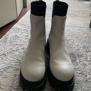 Dolce Vita white boots